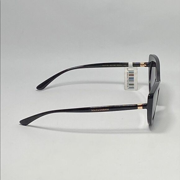 Dolce
& Gabbana Black Cat Eye Sunglasses 53mm - Picture 5 of 10